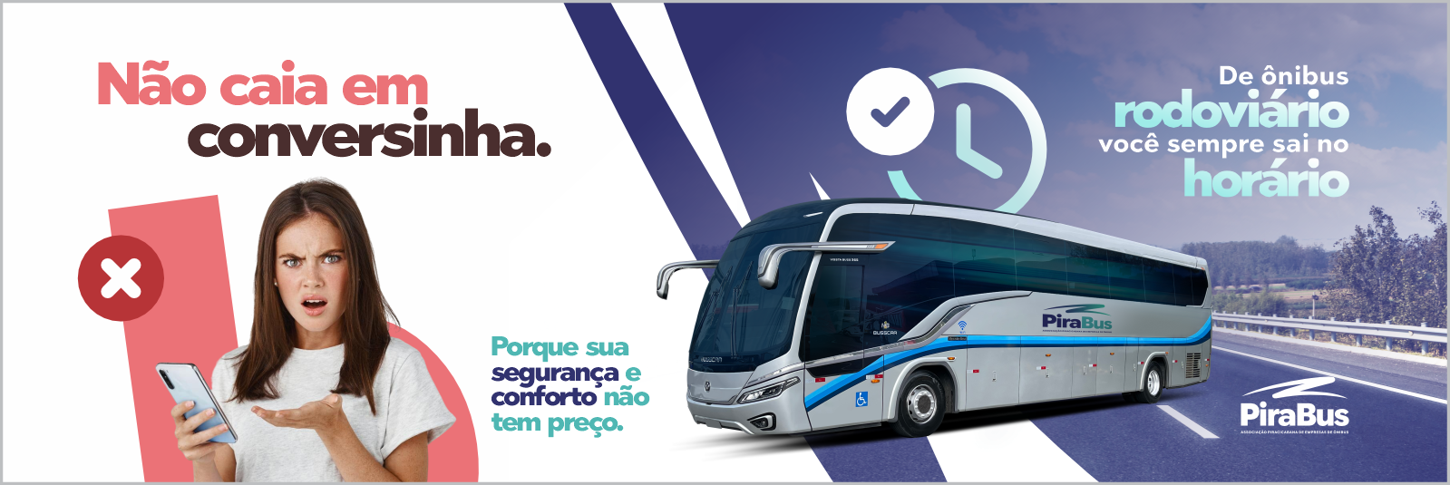 Pontualidade: sua viagem começa no horário certo